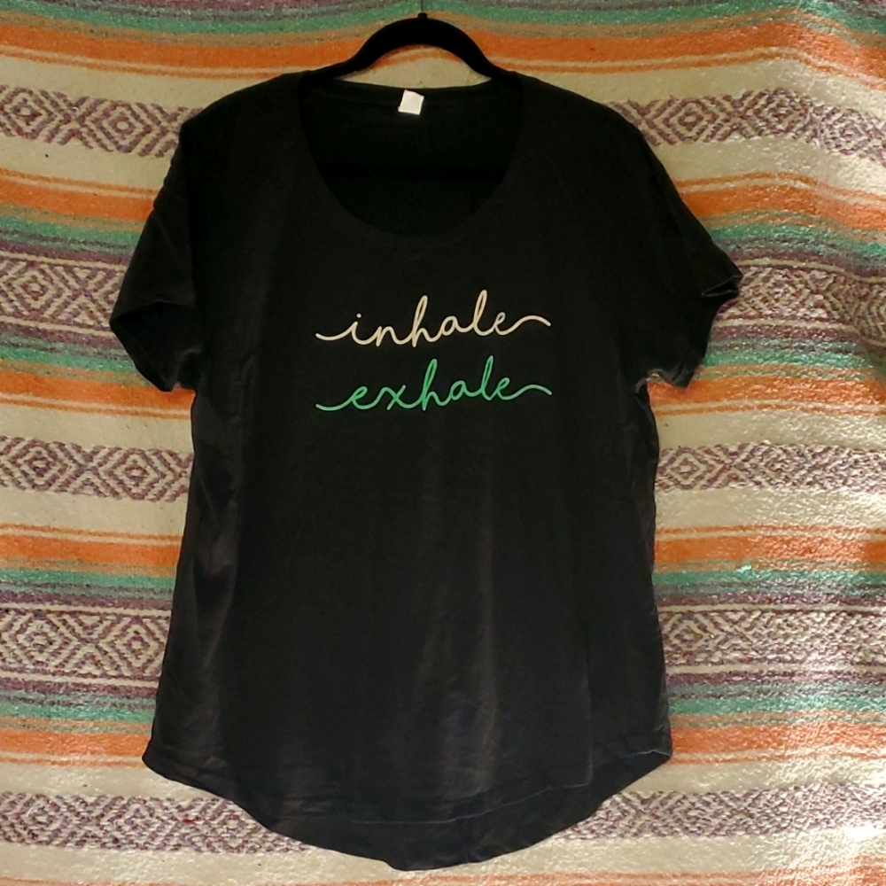 Inhale Exhale AirWaves Graphic Tee